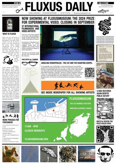 Fluxus Daily newspaper